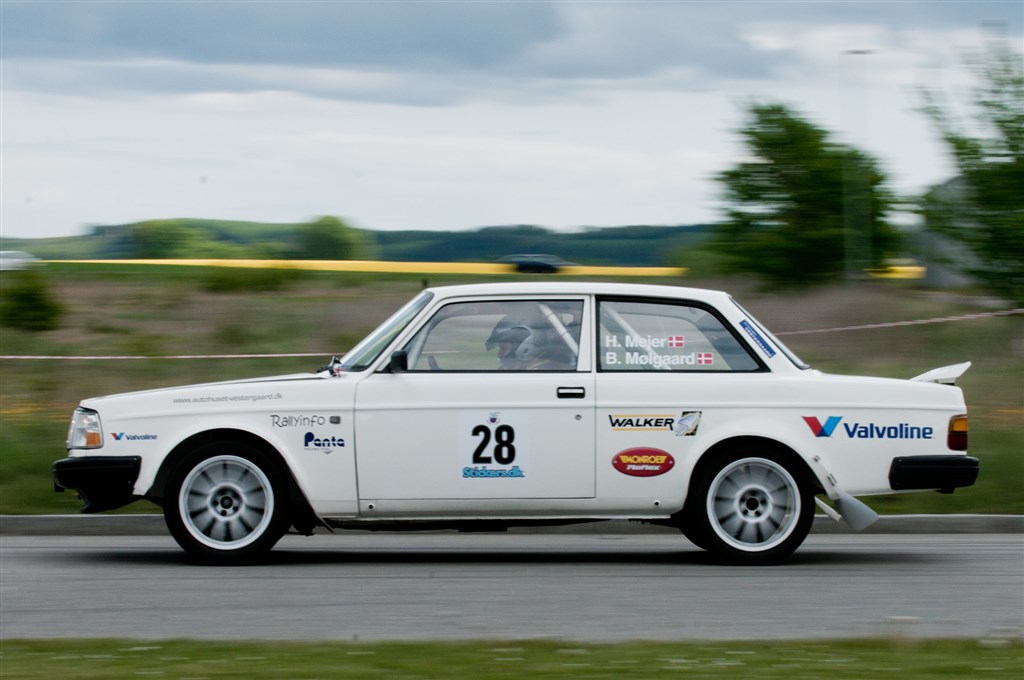 Heino Mejer og Bo Mølgaard i Pinsesprint
(Foto: Rallypics.dk)